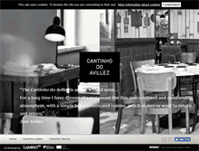 Tablet Screenshot of cantinhodoavillez.pt